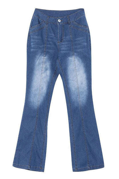 Low-Rise Bootcut Jeans Lavish Daily