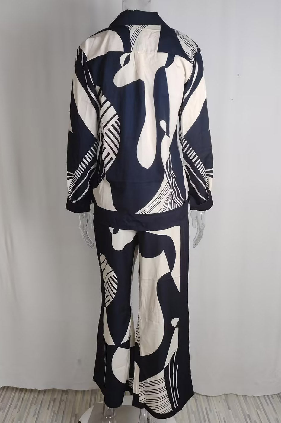 Printed Shirt and Pant Set Lavish Daily