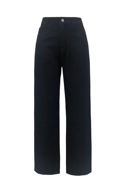 Straight Leg Long Jeans Lavish Daily