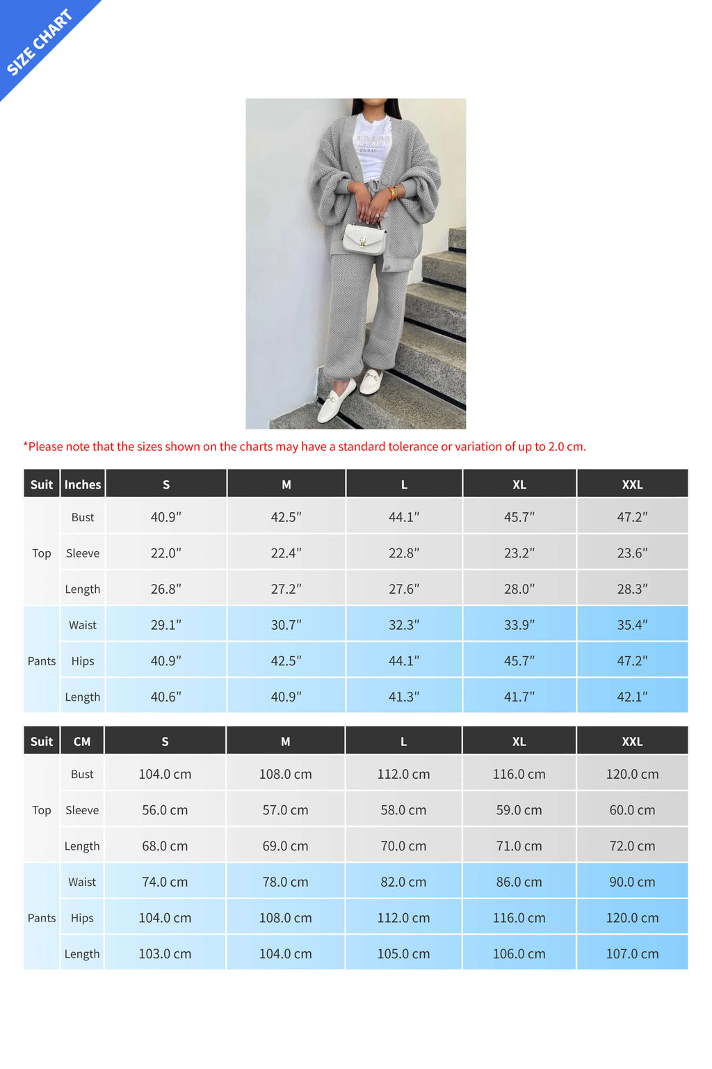 Knit Button-Front Cardigan & Pants Set Lavish Daily