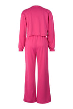 Cropped Sweatshirt and Wide Leg Tracksuit LavishDaily