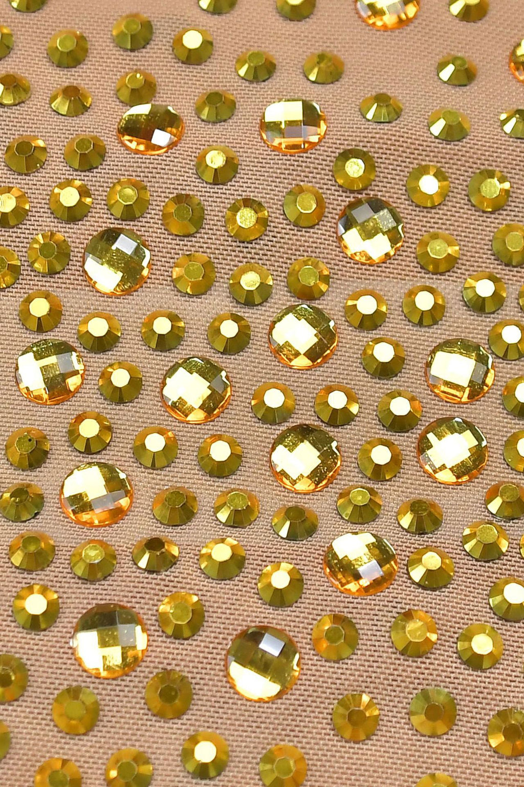 Sheer Mesh Rhinestone Bodycon Dress LavishDaily