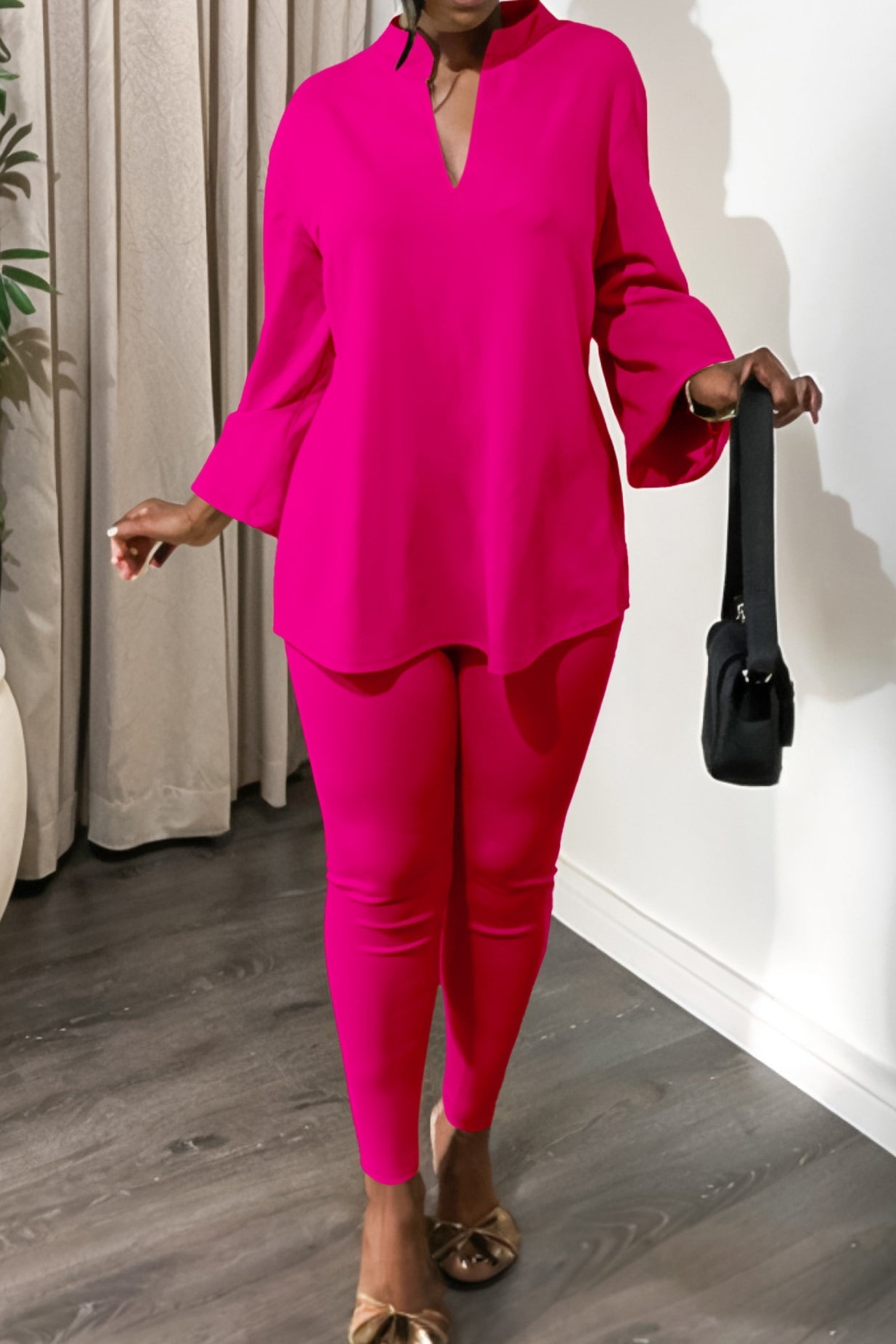 Loose Fit Tops and Legging Jogger Pants Suit Lavish Daily