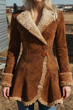 Retro Plush Casual Jacket LavishDaily