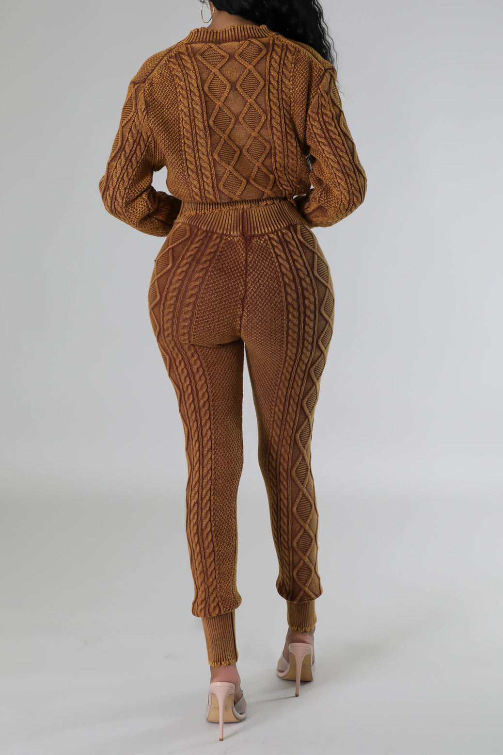 Mineral Washed Jogger Set Lavish Daily