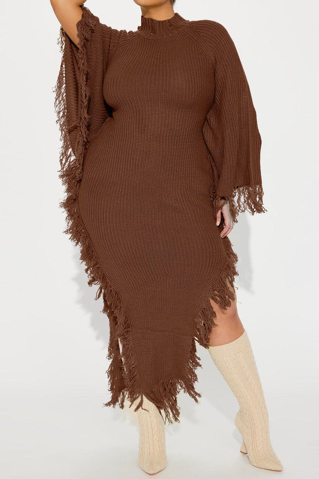 Sweater Maxi Dress LavishDaily
