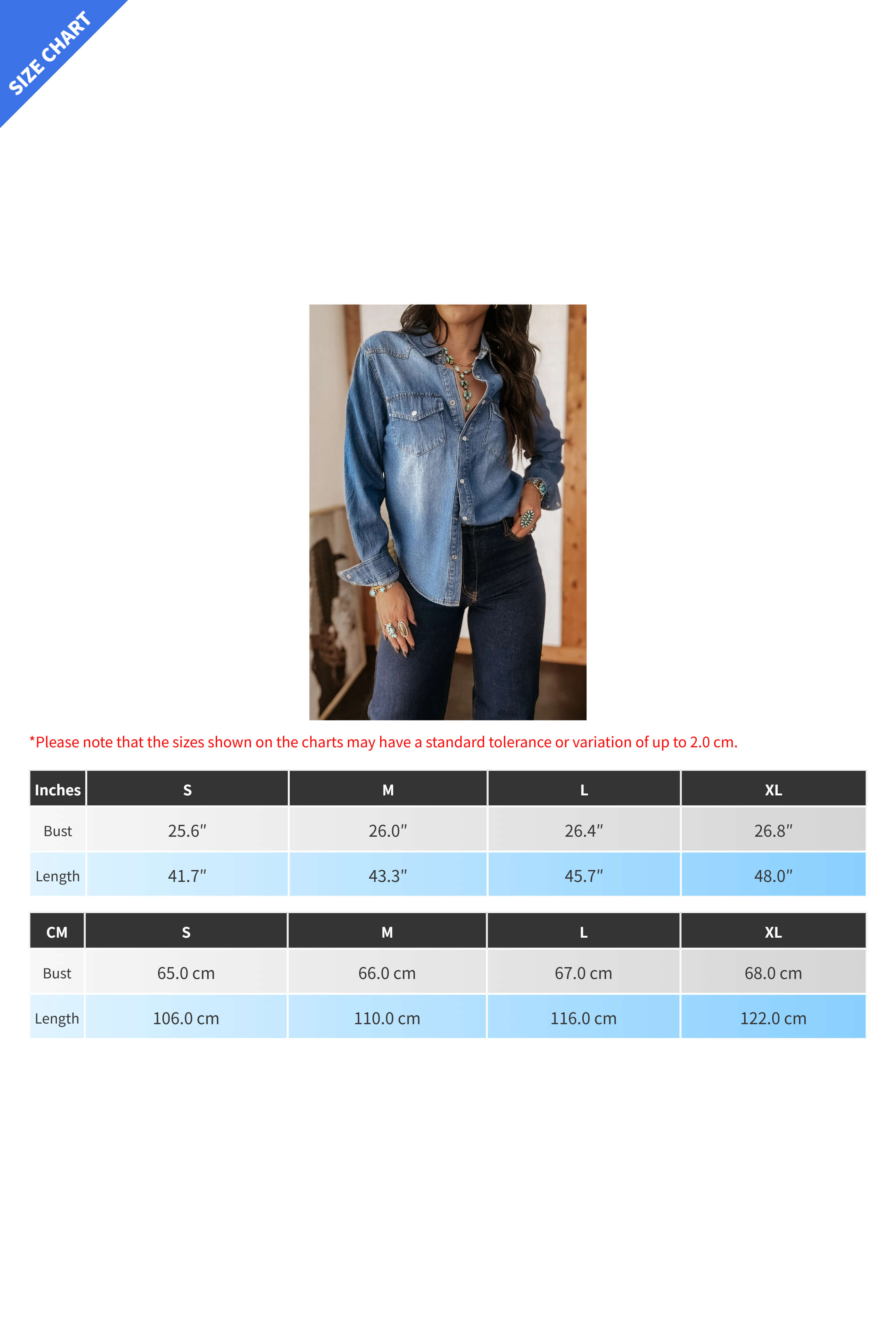 Street Style Long Sleeve Denim Shirt Lavish Daily