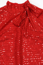 Plus Size Sequin Bubble Dress Lavish Daily