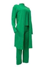 Mock Neck Rib-Knit 3-Piece Cardigan Set Lavish Daily