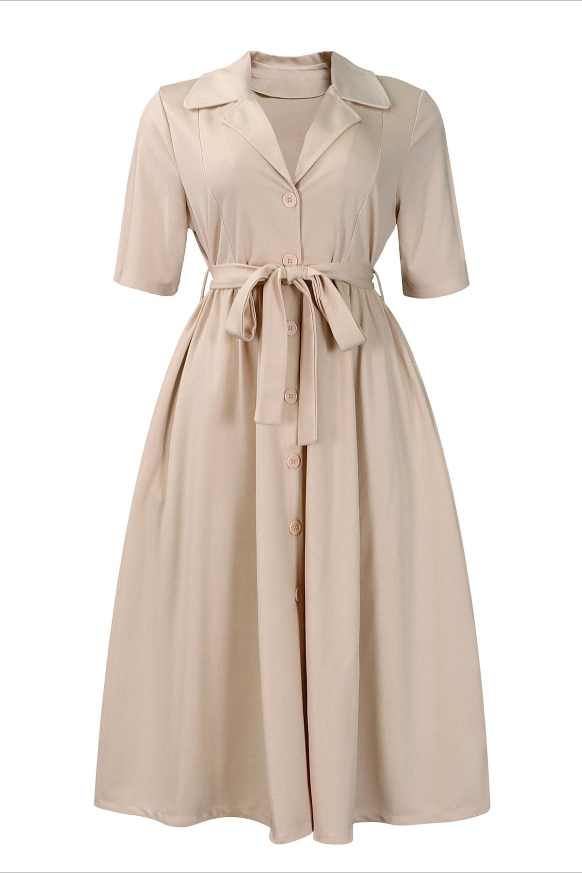 V Neck Suit Collar Office Lady Dress Lavish Daily