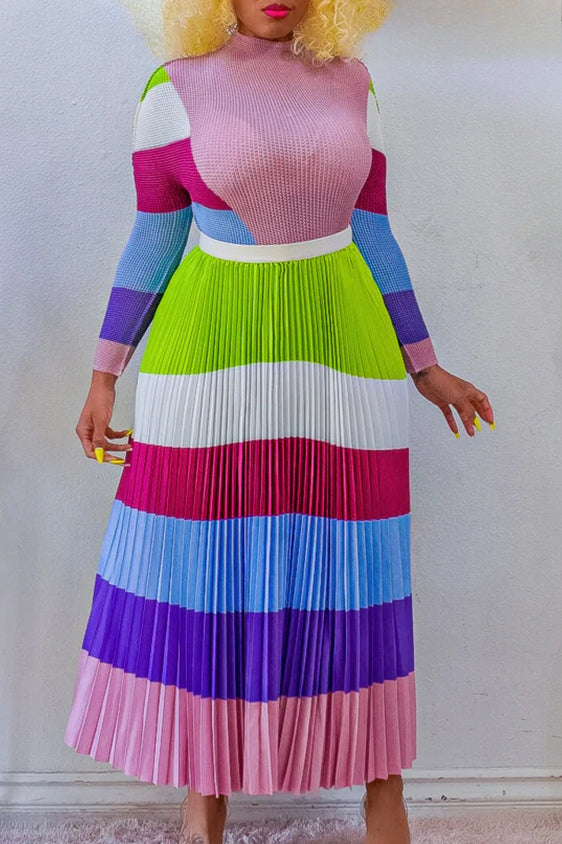 Pleated Skirt Set Lavish Daily