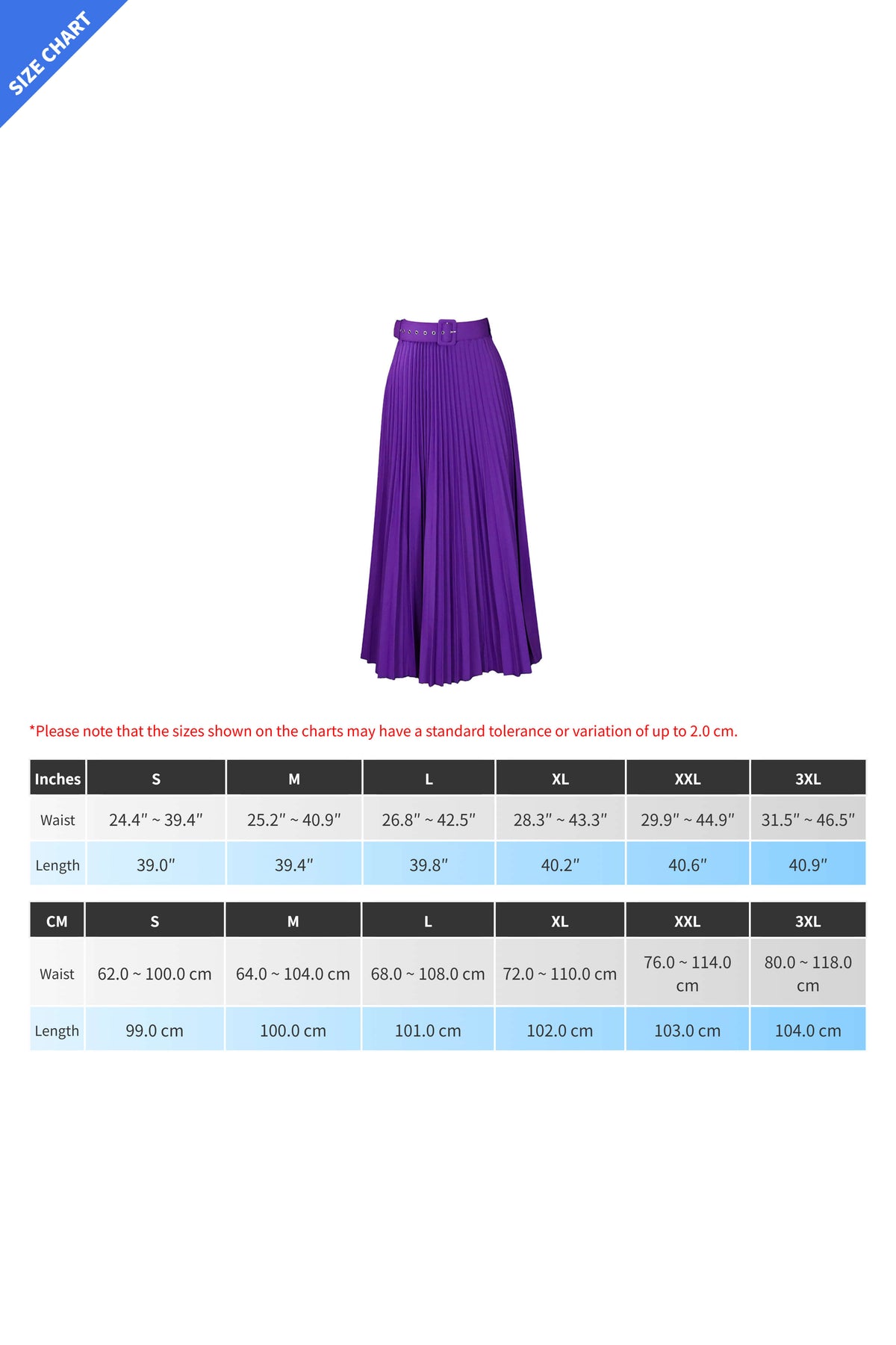 High Waist Pleated Midi Skirt Lavish Daily