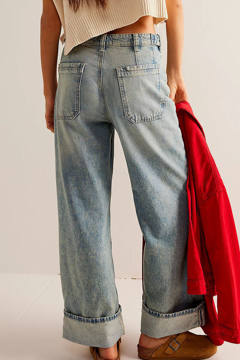 Classic Mid-Rise Comfort Jeans Lavish Daily