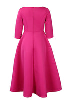 Elegant Solid Color A-Line Evening Dress Lavish Daily