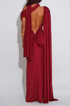 Elegant Pleated Maxi Dress Lavish Daily