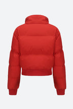 Long Sleeve Puffer Jacket Lavish Daily