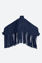 Plus Size Fringe Poncho Lavish Daily