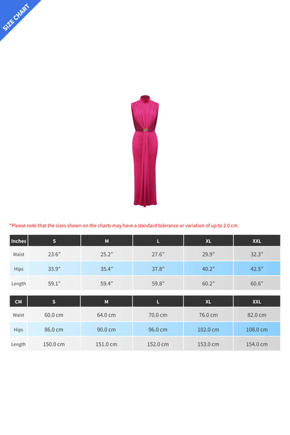 Mock Neck Cutout Ruched Maxi Dress Lavish Daily