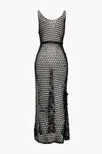 Fishnet Cover Up Beach Dress Lavish Daily