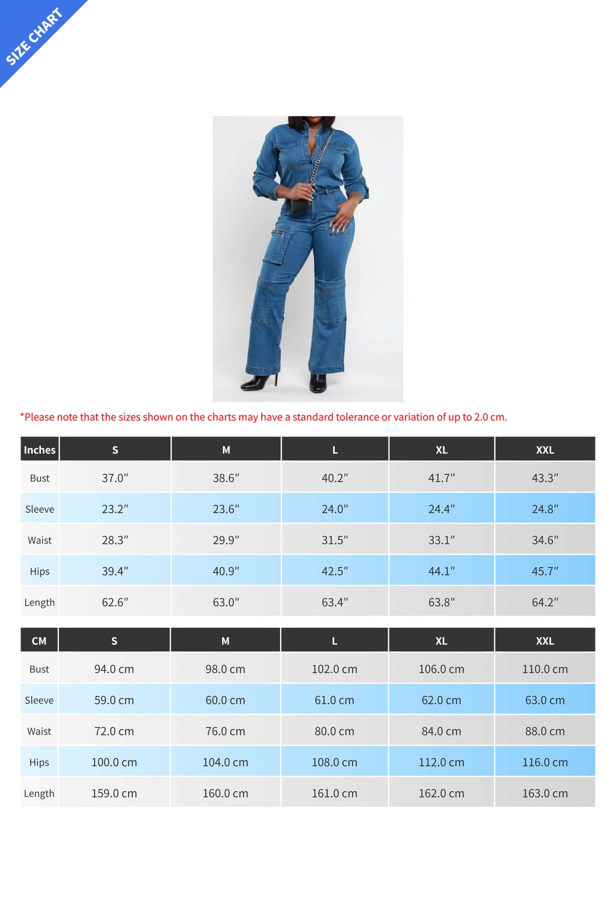 Washed Stretch Denim Utility Jumpsuit Lavish Daily
