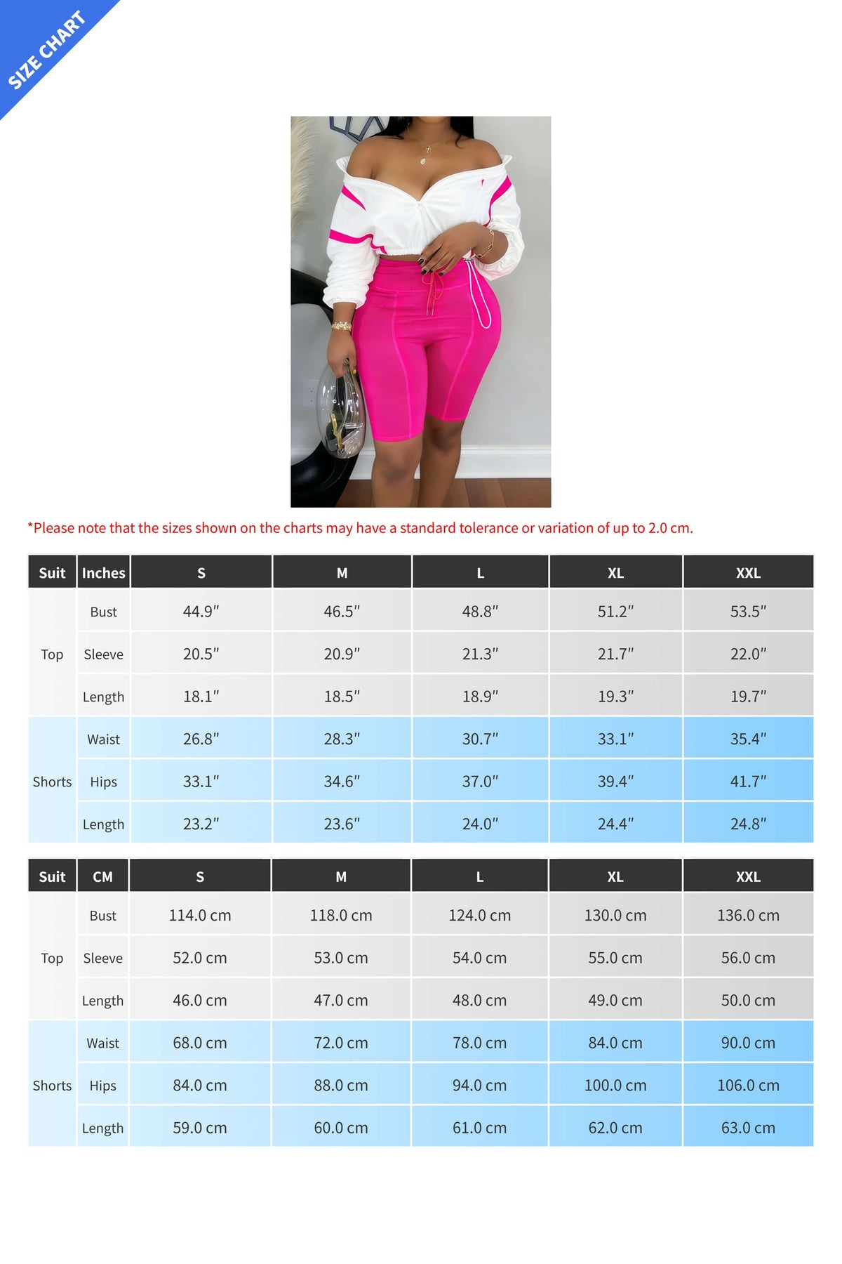 Cropped Track Jacket & Biker Short Set LavishDaily