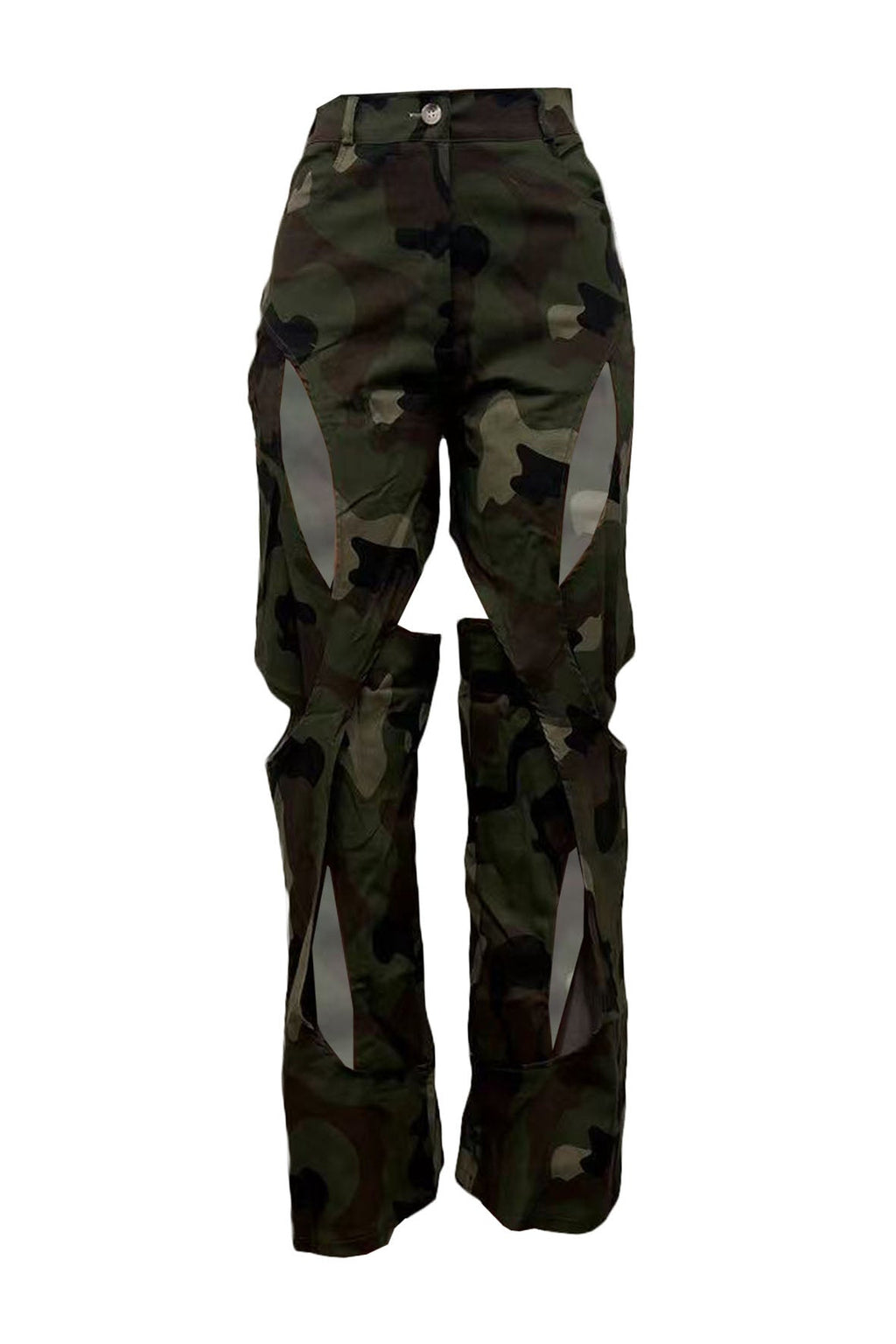 Casual Streetwear Camo Cargo Pants Lavish Daily