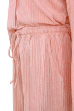 Pleated Utility Palazzo Two-Piece Set Lavish Daily