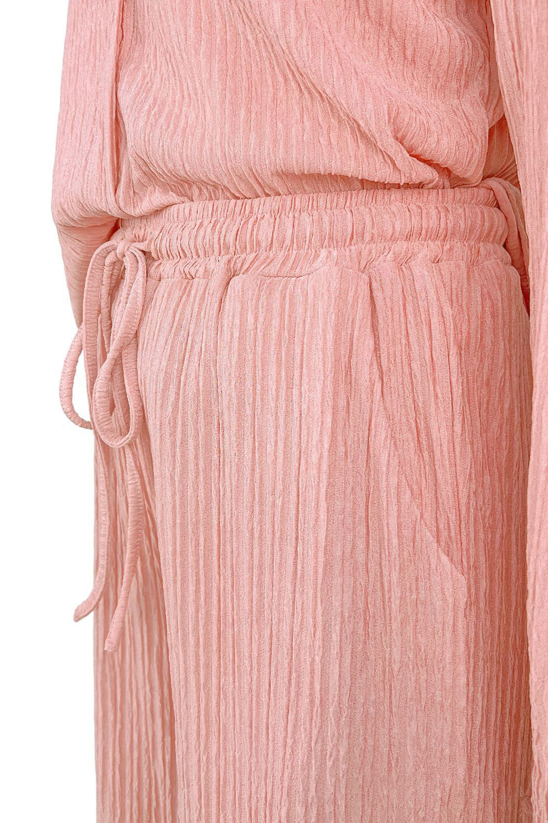 Pleated Utility Palazzo Two-Piece Set Lavish Daily