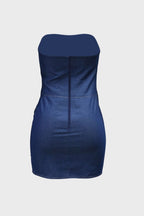 Strapless Mini Dress Lavish Daily