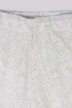 Lace Hollow Out Wide Leg Sets Lavish Daily