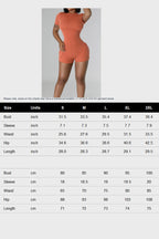 Ribbed Biker Romper Lavish Daily