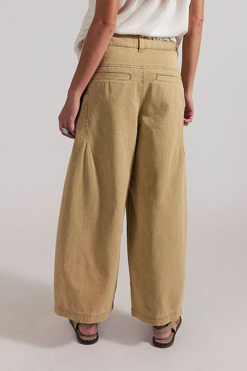 Cropped Wide-Leg Jeans Lavish Daily