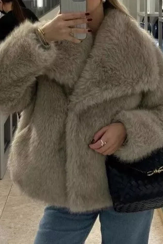 Faux Fur Coat Lavish Daily