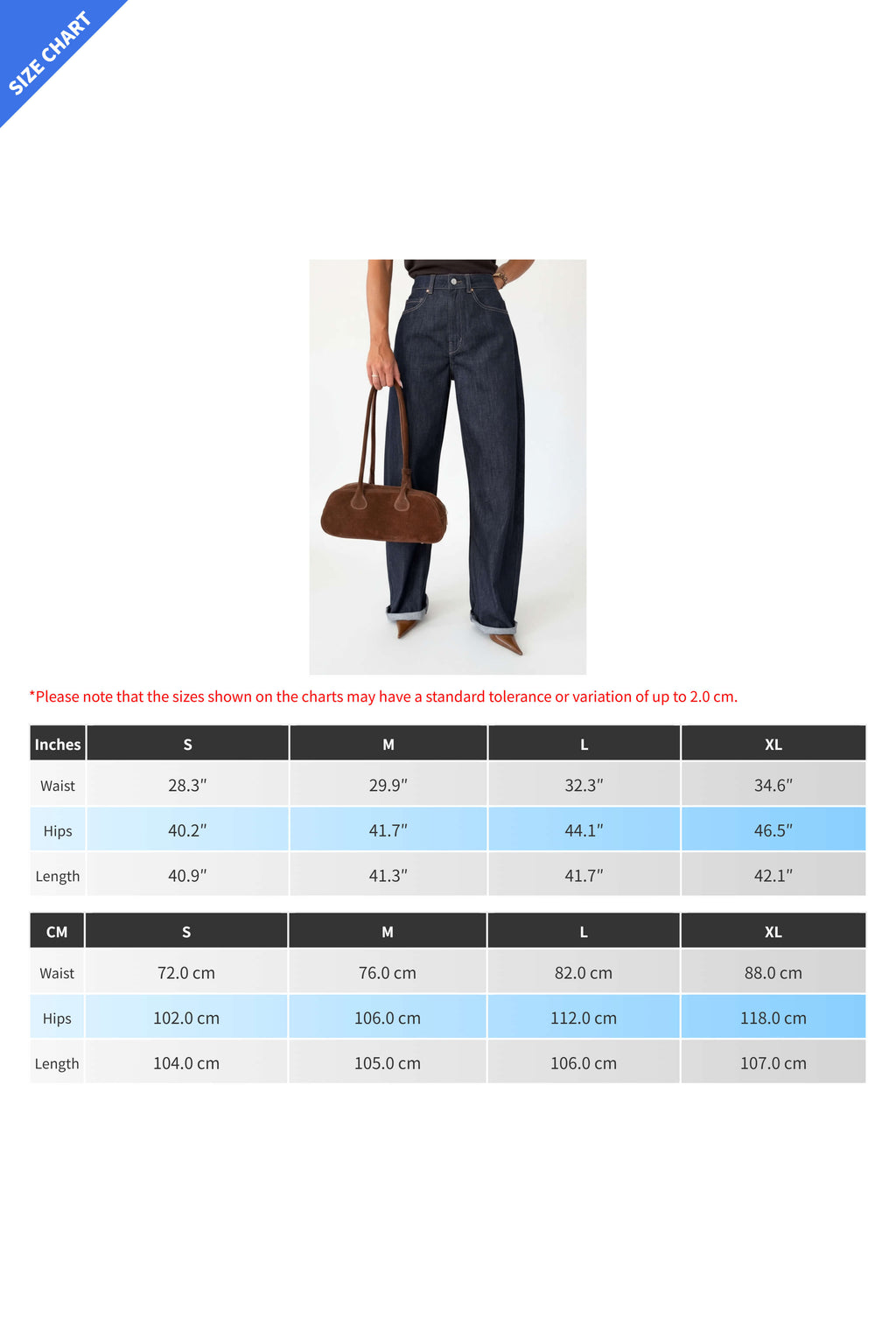 High-Waisted Wide-Leg Washed Jeans Lavish Daily