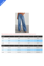 Raw Hem Wide Leg Jeans Lavish Daily