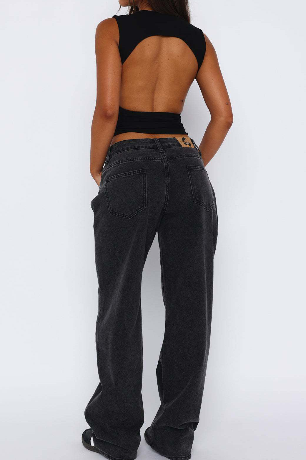 Low Rise Wide Leg Jeans Lavish Daily