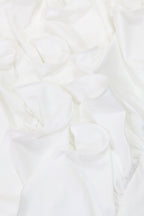 Solid Color Ruffle Hem Spaghetti Strap Dress Lavish Daily