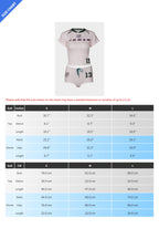 Letter Print Crop Top & Shorts 2 Piece Set Lavish Daily