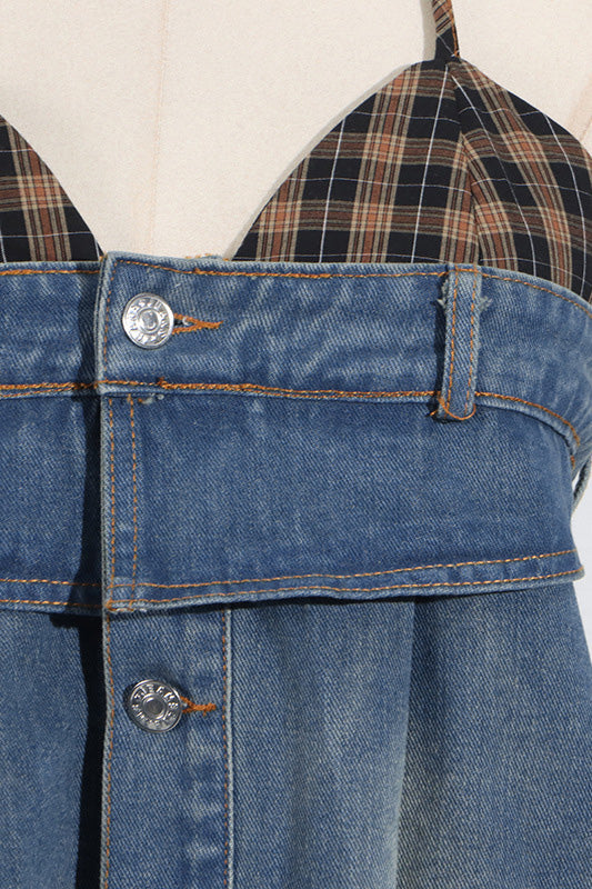 Cowgirl Denim Corset Top Lavish Daily