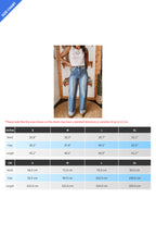 High-Rise Folded Hem Wide Leg Jeans Lavish Daily