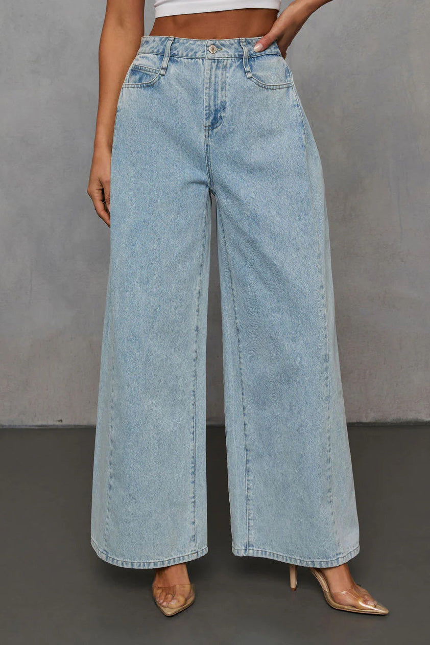 Wide Leg Jeans Lavish Daily