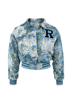 Cropped Tapestry Varsity Jacket Lavish Daily