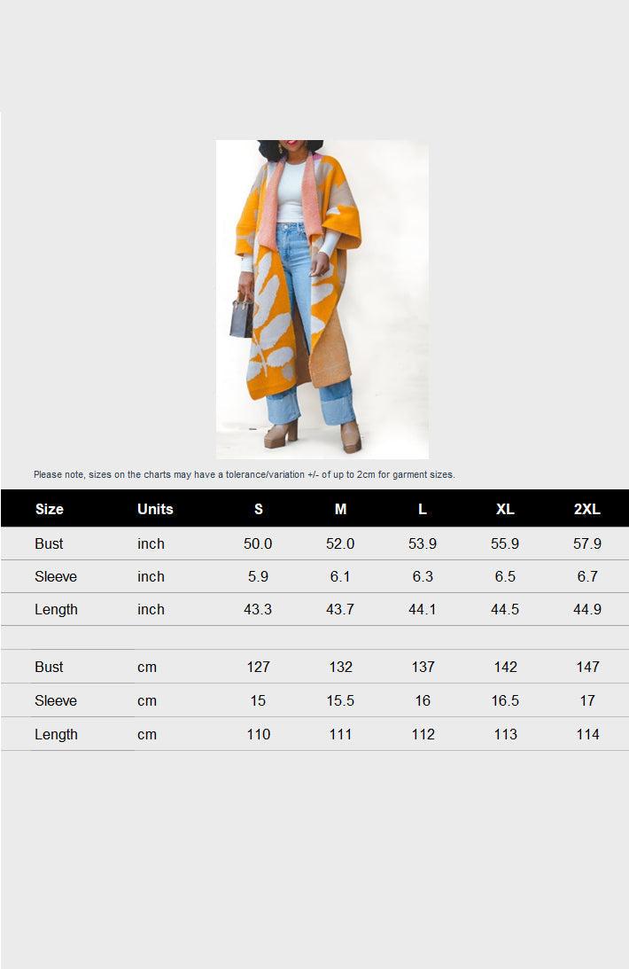 Knit Side-Slit Cardigan Lavish Daily