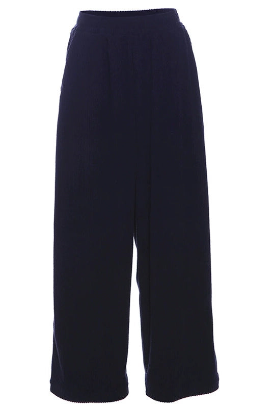 Relaxed Waist Straight Leg Casual Pants Lavish Daily