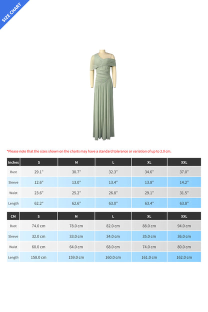 Asymmetrical Ruched Corset Maxi Dress Lavish Daily