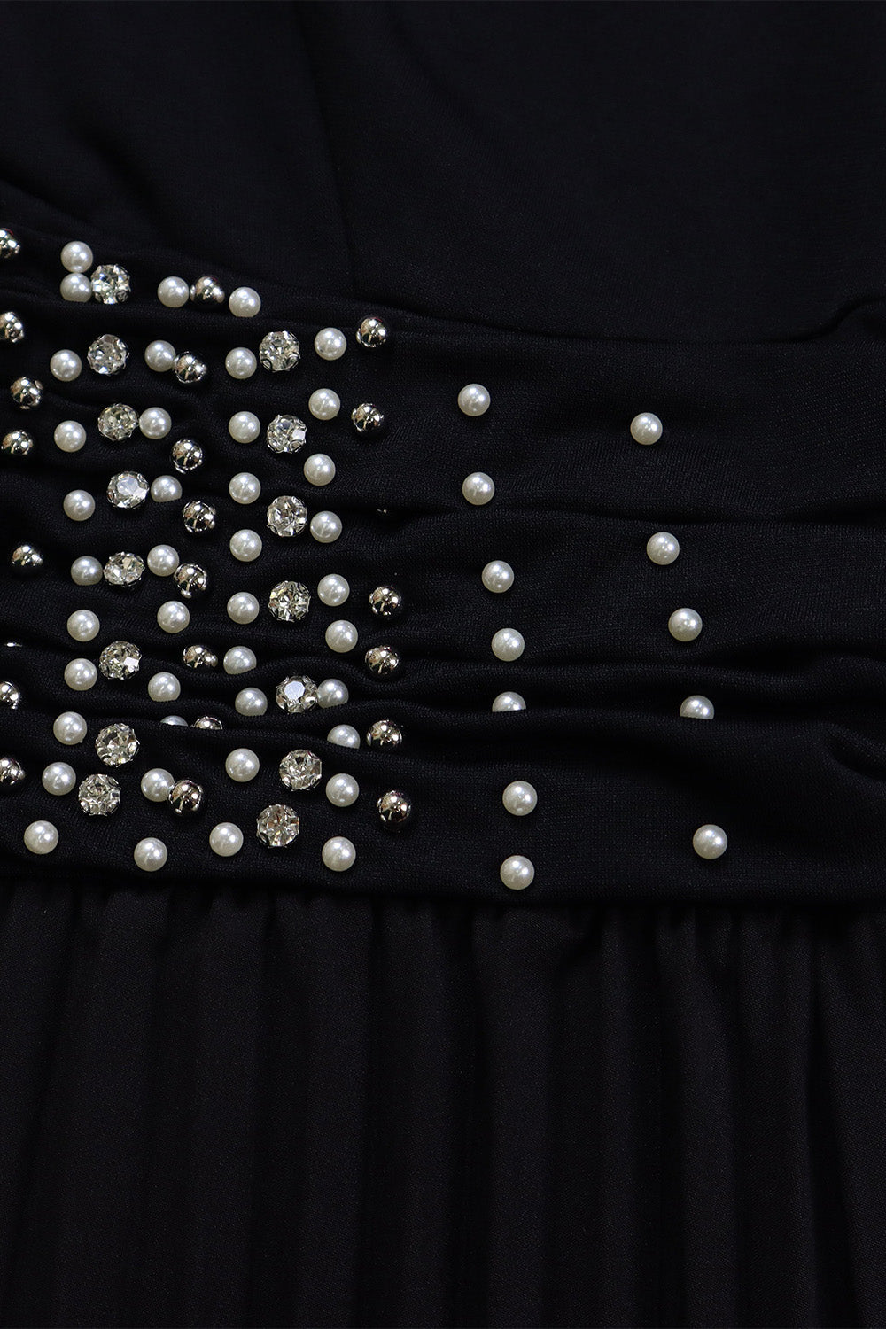 Plus Size Beaded Mesh Wide-Leg Jumpsuit Lavish Daily