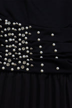 Plus Size Beaded Mesh Wide-Leg Jumpsuit Lavish Daily