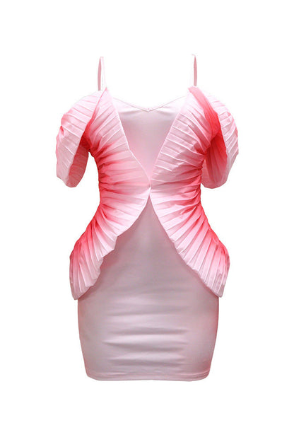 Floral Halter Ruched Bodycon Mini Dress Lavish Daily