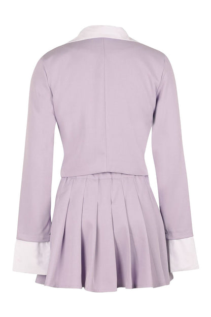 Preppy Chic Blazer & Skirt Set Lavish Daily