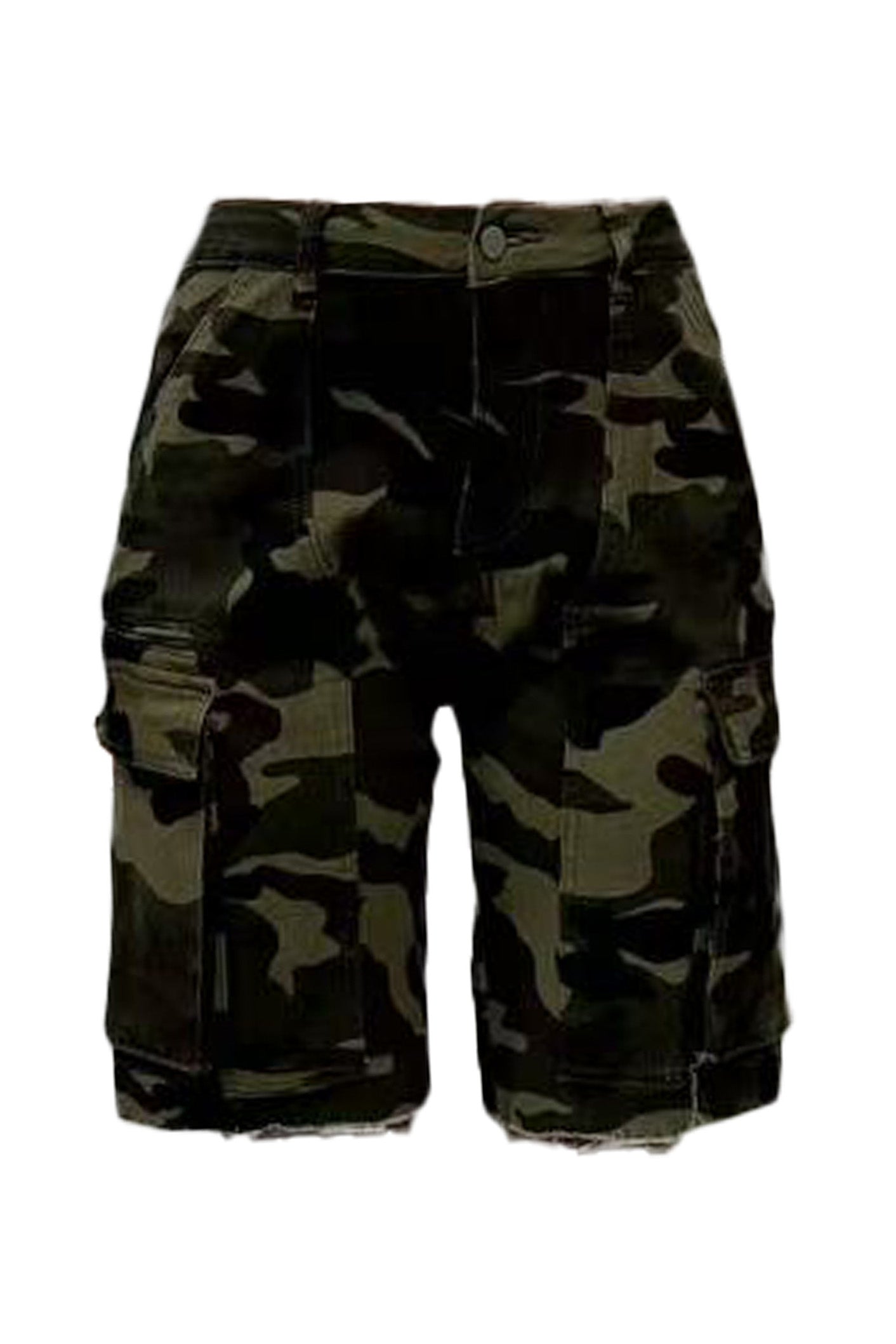 Cargo Denim Shorts Lavish Daily